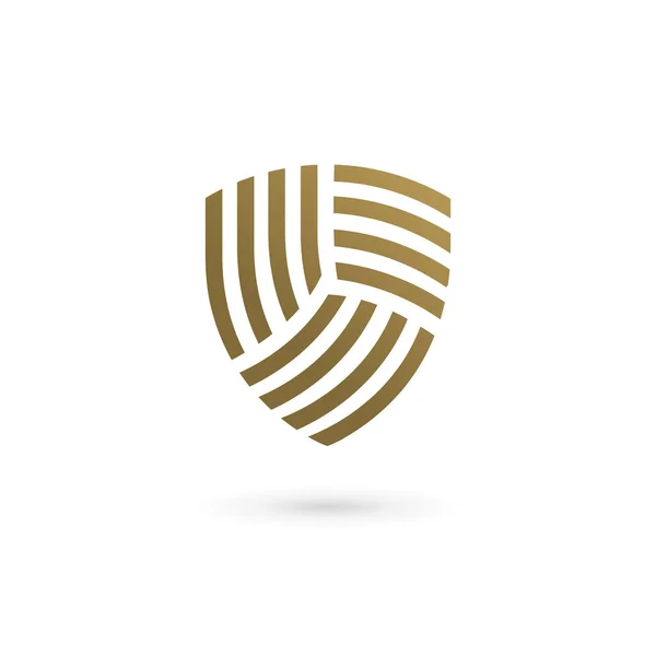 Shield logo icon design template elemente — Stockvektor