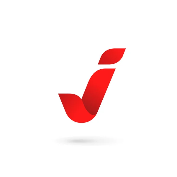 Letter J logo pictogram ontwerp template elementen — Stockvector