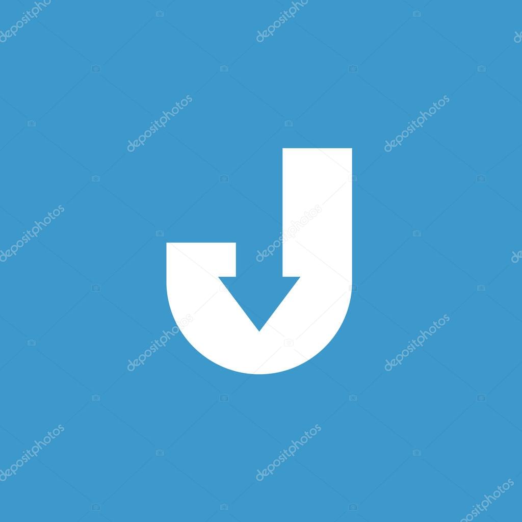 Letter J logo icon design template elements