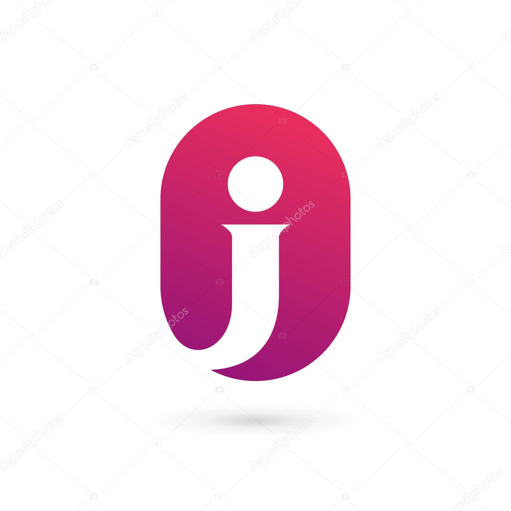Letter J logo icon design template elements