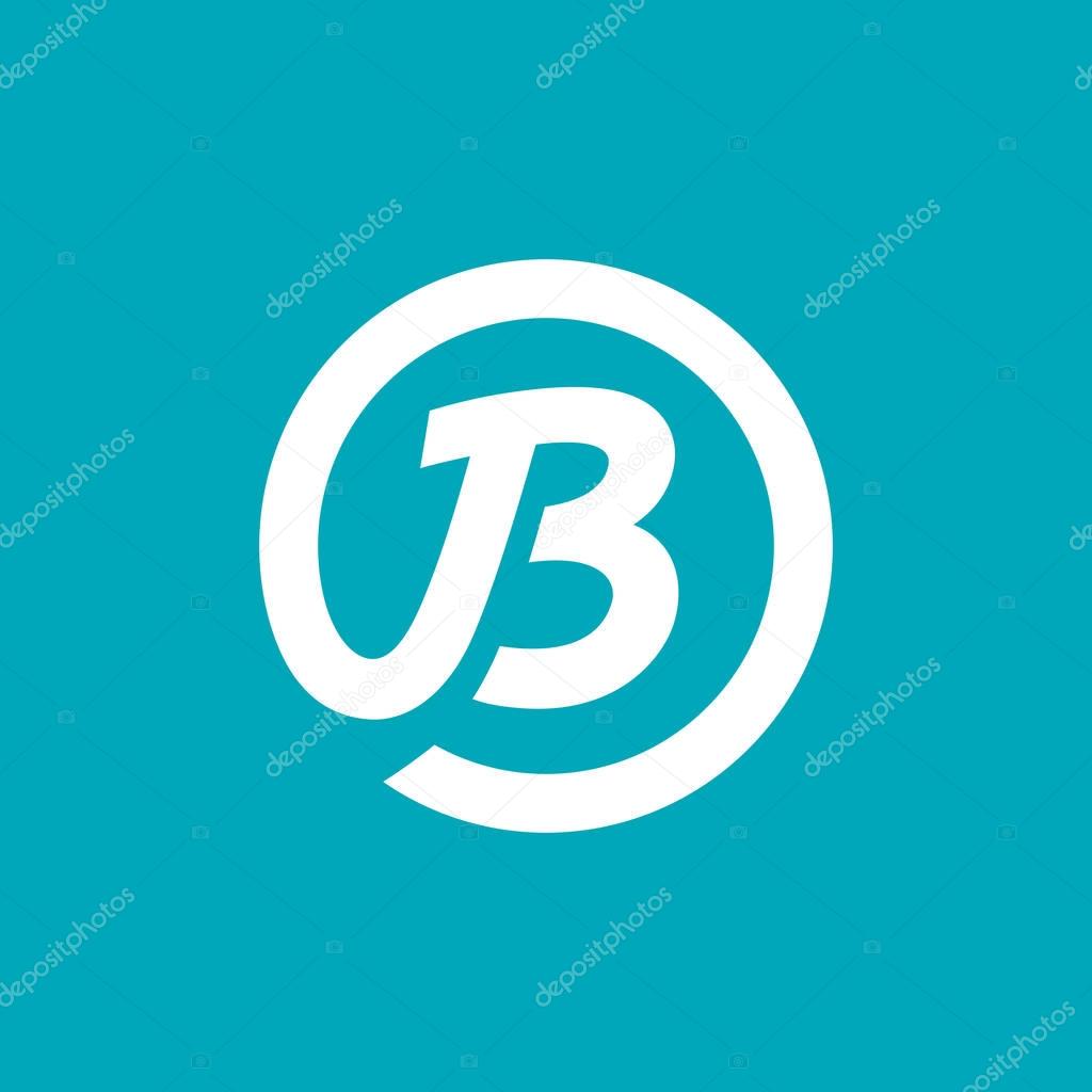 Letter B logo icon design template element