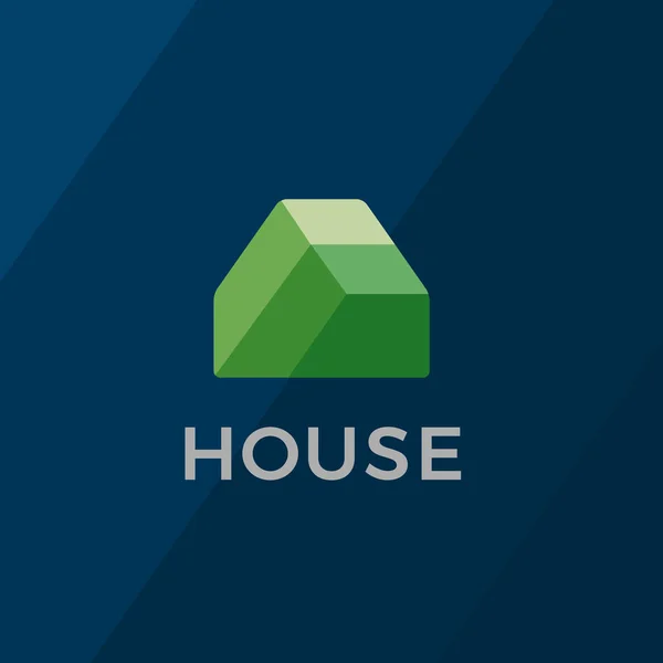 Real estate house logo icoon ontwerp template elementen — Stockvector