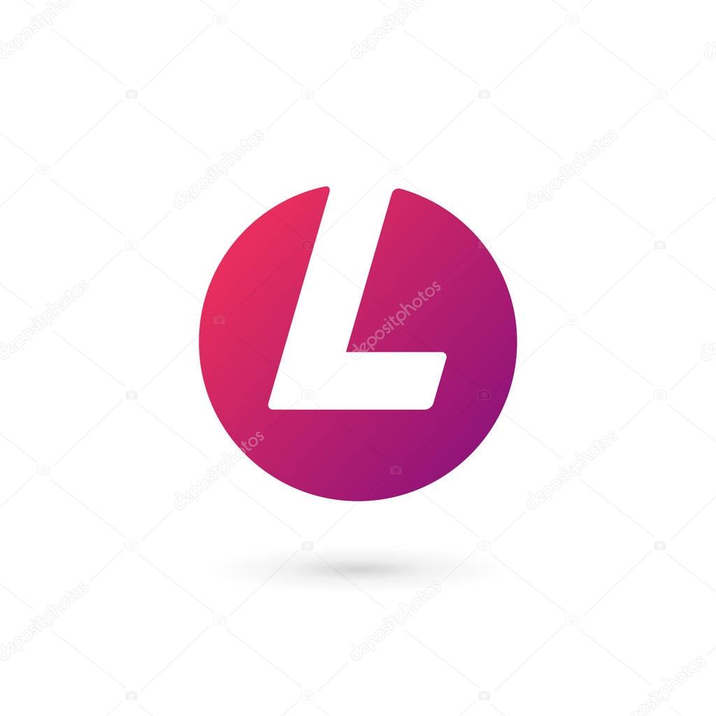 Letter L logo icon design template elements