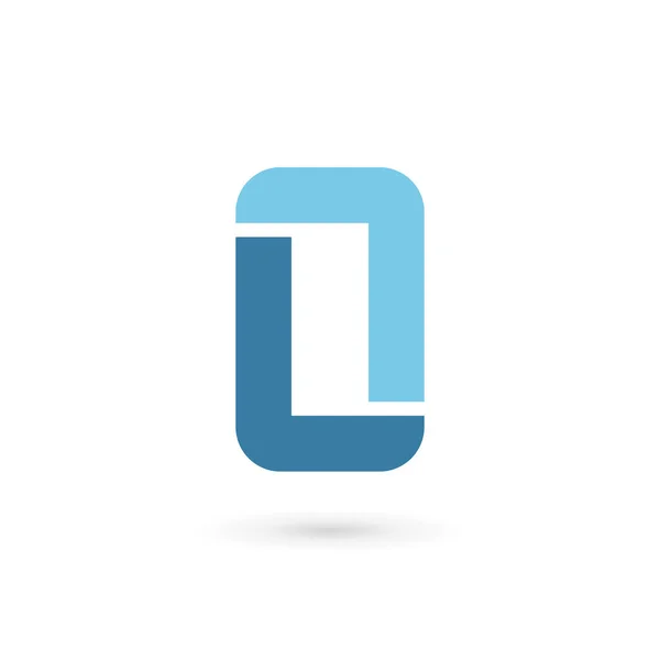 Letter L GSM logo pictogram sjabloon ontwerpelementen — Stockvector