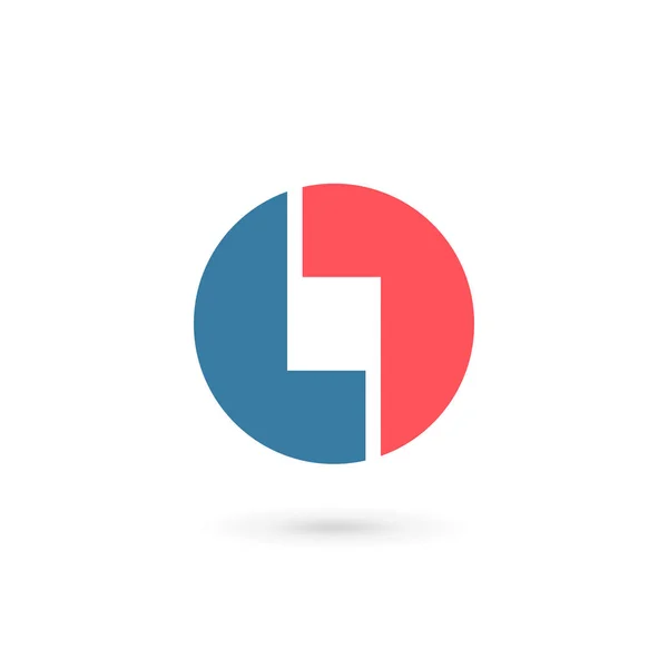 Letter L logo pictogram ontwerp template elementen — Stockvector