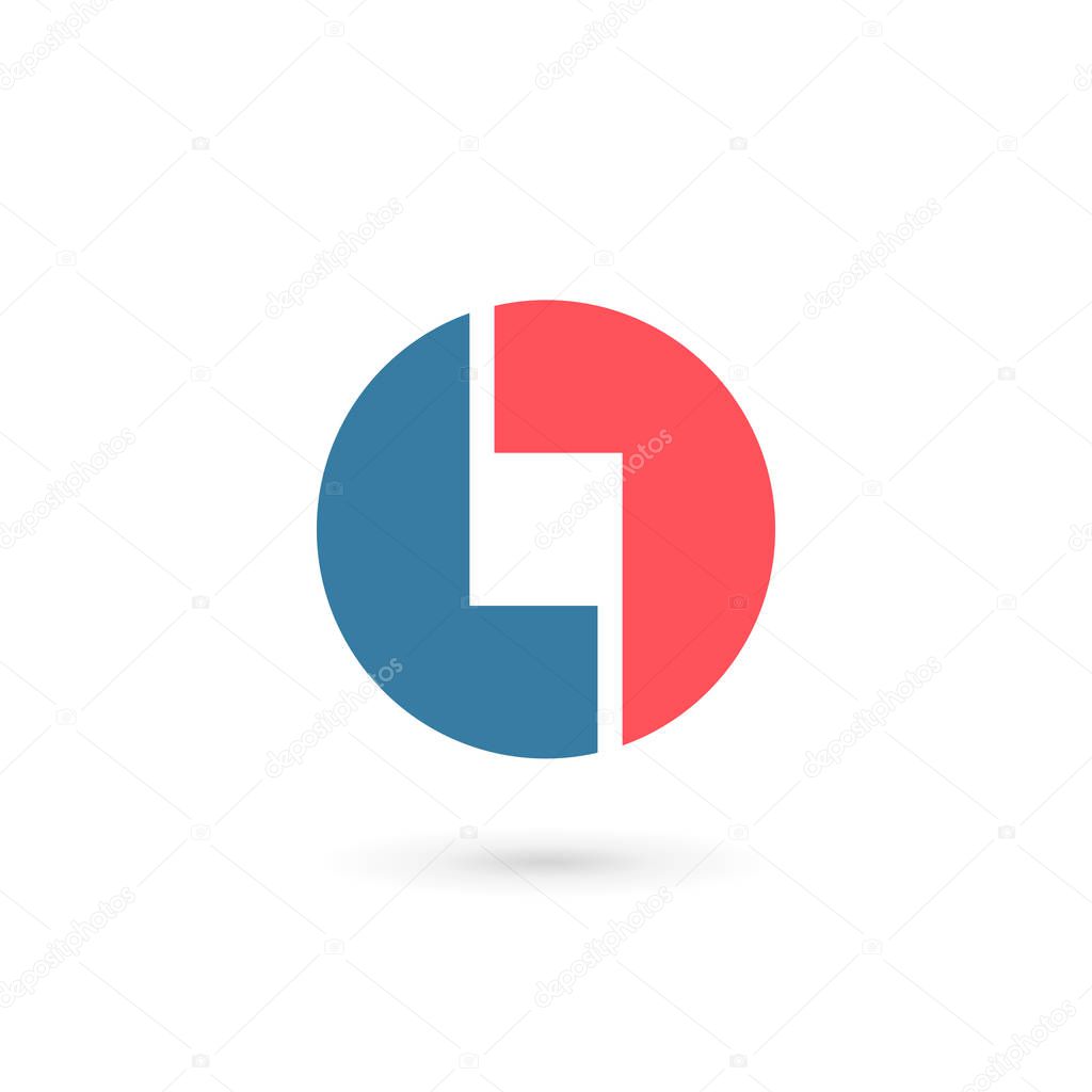 Letter L logo icon design template elements