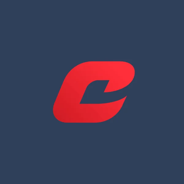 Letter C logo pictogram ontwerp template elementen — Stockvector