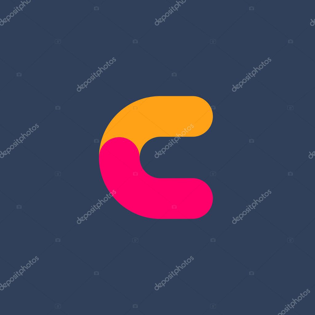 Letter C logo icon design template elements