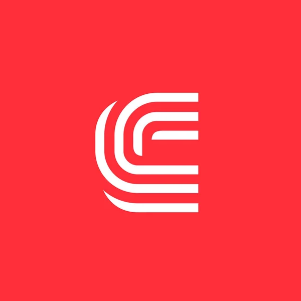 Елементи шаблону дизайну логотипу літери c — стоковий вектор