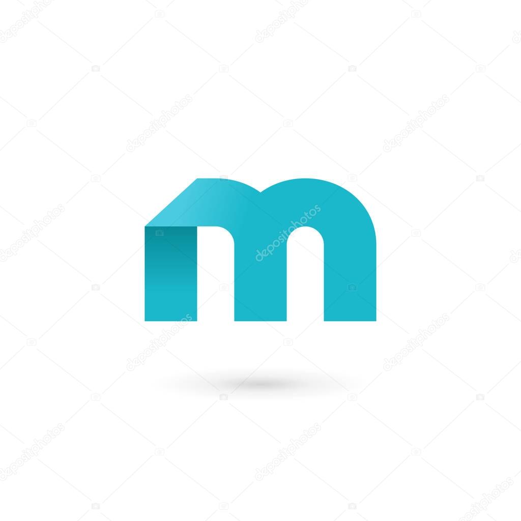 Letter M logo icon design template elements