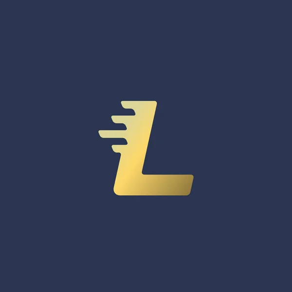 Letter L logo pictogram ontwerp template elementen — Stockvector