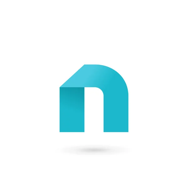 Letter N logo pictogram ontwerp template elementen — Stockvector