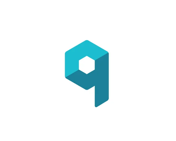 Elementy szablonu ikony logo litera Q — Wektor stockowy