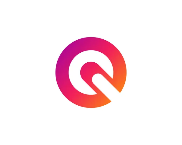 Carta Q logotipo ícone design elementos de modelo —  Vetores de Stock