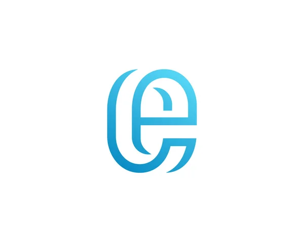 Carta Logotipo Ícone Design Elementos Modelo —  Vetores de Stock
