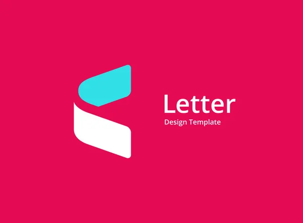 Letter Met Pijl Logo Pictogram Ontwerp Template Elementen — Stockvector