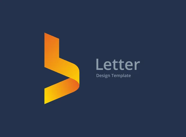 Літера Елементів Дизайну Логотипу — стоковий вектор