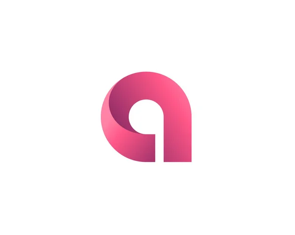 Letter Een Logo Pictogram Ontwerp Template Elementen — Stockvector