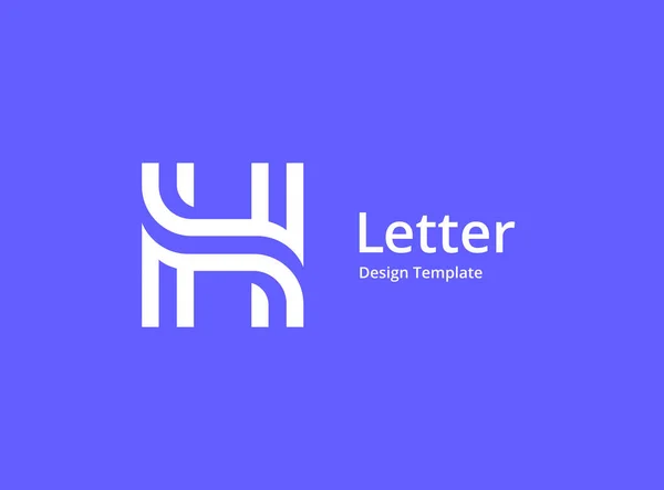 Letter Logo Pictogram Ontwerp Template Elementen — Stockvector