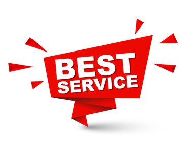 Kırmızı kolay vektör illüstrasyon izole kağıt kabarcık en iyi hizmeti. Bu öğe için web tasarım iyi adapte.