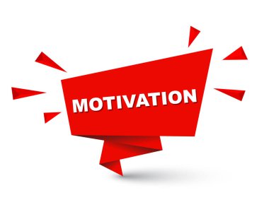 Kırmızı kolay vektör illüstrasyon izole kağıt kabarcık afiş motivasyon. Bu öğe için web tasarım iyi adapte.
