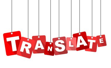 Kırmızı vektör düz tasarım arka plan tercüme. Web tasarımı için de uyarlanmıştır.