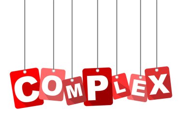 Kırmızı vektör düz tasarım arka plan karmaşık. Web tasarımı için de uyarlanmıştır.