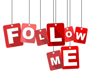 Kırmızı vektör düz tasarım arka plan beni takip edin. Web tasarımı için de uyarlanmıştır.