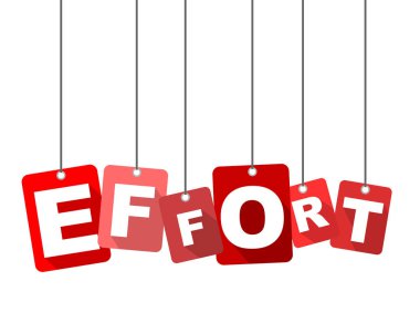 Kırmızı vektör düz tasarım arka plan çaba. Web tasarımı için de uyarlanmıştır.