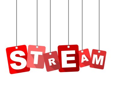 Kırmızı vektör düz tasarım arka plan akışı. Web tasarımı için de uyarlanmıştır.