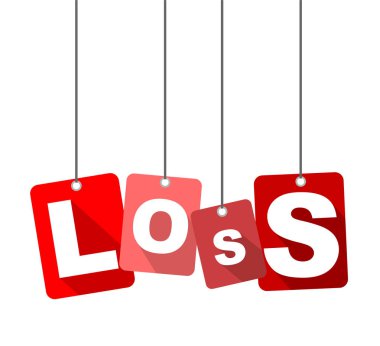 Kırmızı vektör düz tasarım arka plan kaybı. Web tasarımı için de uyarlanmıştır.