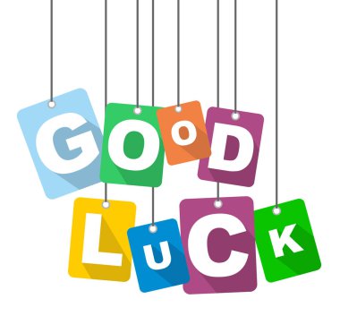 vektör çizim arka plan iyi şanslar