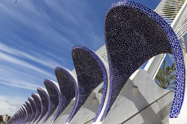 Gateways to the city botanical art, Valencia, Spain — Stock Photo, Image