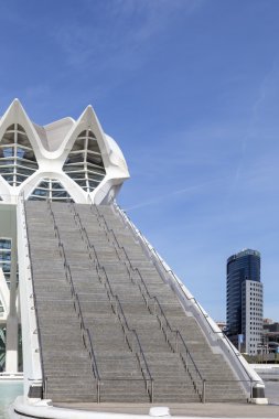 Valenci Sanat ve Bilim Şehri 'nde mimari ayrıntı