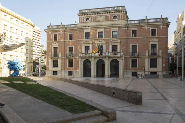 Castellé Plaza de la Diputacion İspanya — Stok fotoğraf