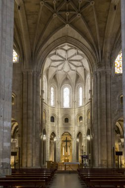 iç katedral Santo Domingo de la Calzada, Rioja, Spain