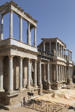 Roma Tiyatrosu'sındaki Merida, İspanya