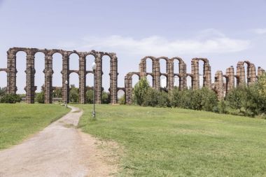 Acueducto de los Milagros, Merida, İspanya