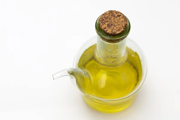 Масло с оливковым маслом — стоковое фото