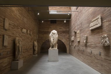 Oda mermer heykeller Müzesi Merida, İspanya