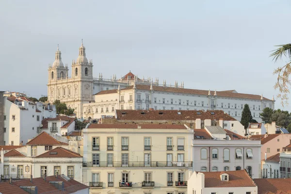 Widok z górnego dzielnicy Lizbona, Portugalia, Europy — Zdjęcie stockowe
