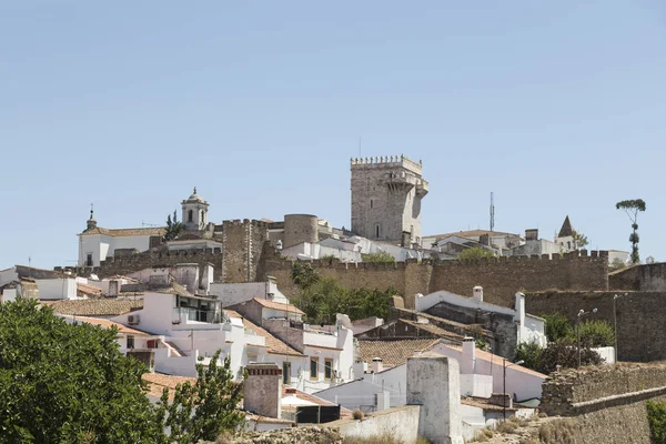 Estremoz, Portekiz, Avrupa'nın genel görünümü — Stok fotoğraf