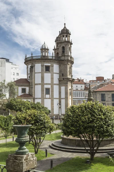 Church of the Pilgrim Virgin in Pontevedra, Galicia, Spain — Stock Photo, Image