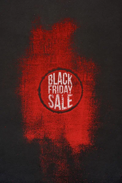 Creatieve Black Friday verkoop reclame — Stockfoto