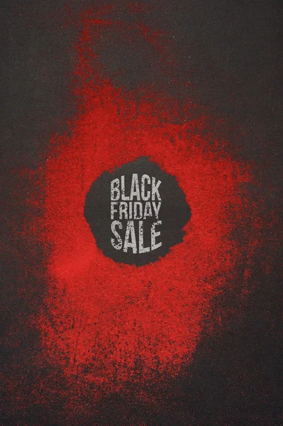 Black Friday Sale Art Design for Voucher — Stock Photo, Image