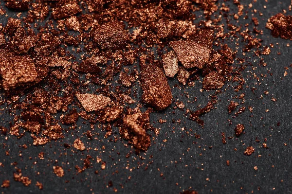 Crushed brown Make-up Powder Pieces