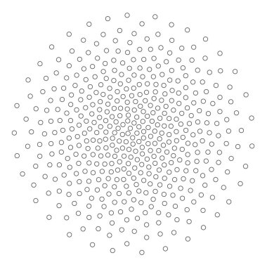 Halkalar kabarcıkları yığın gibi birikimi