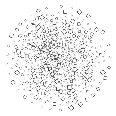 Kare şekilleri birikimi