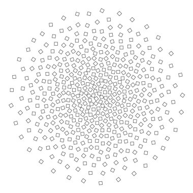 Grafik vektör desen köşeli şekiller