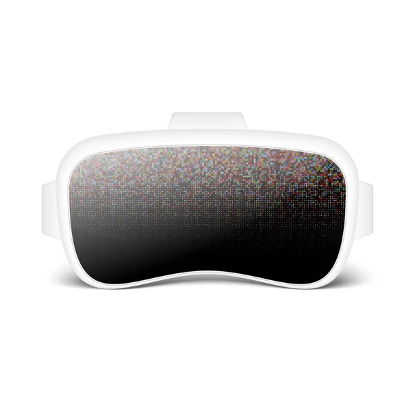 Virtual Reality Smartglasses or Helmet — Stock Vector